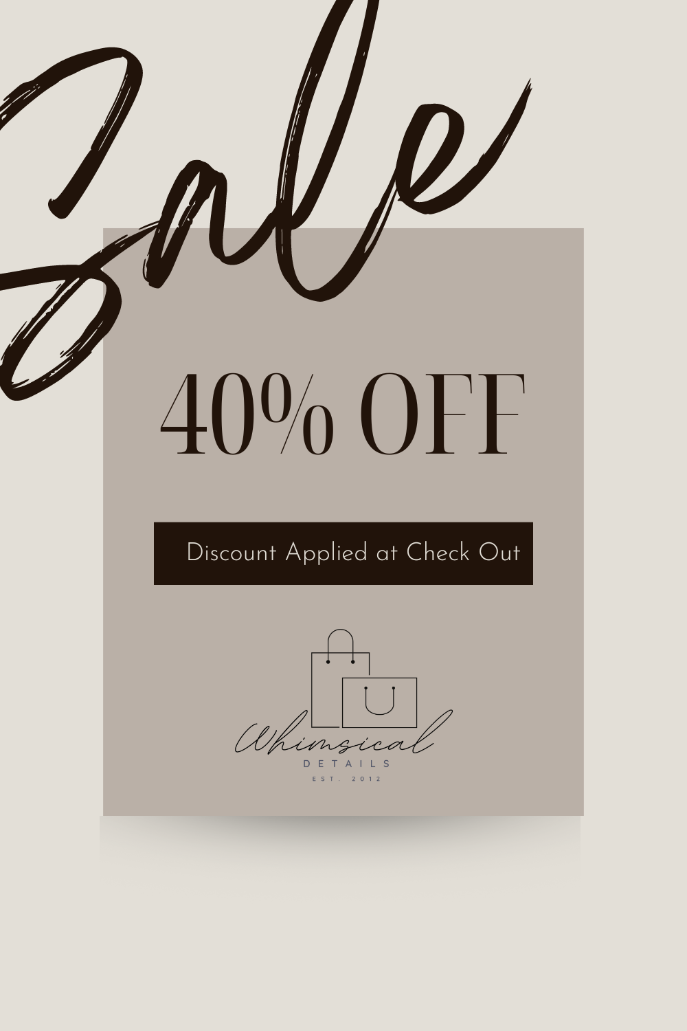 40% Off