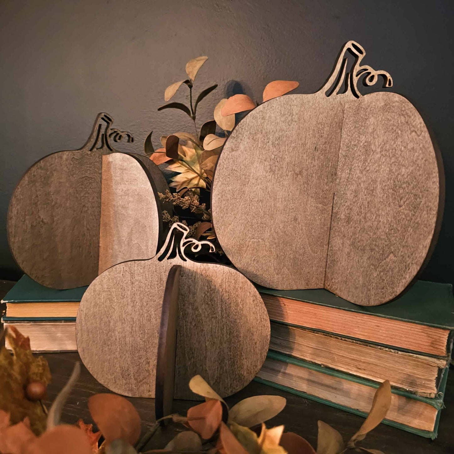 3D Pumpkin Fall Decor Table - Whimsical Details - Fall, fall home, home, pumpkin