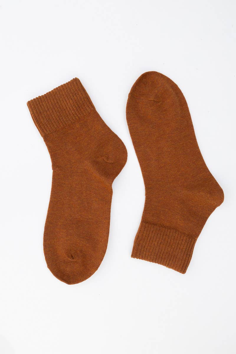Happy Feet Embroidered Socks