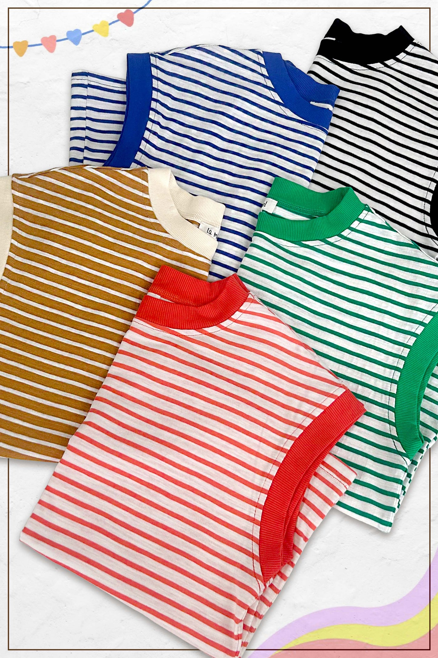 Nautical Cap Sleeve Striped Top