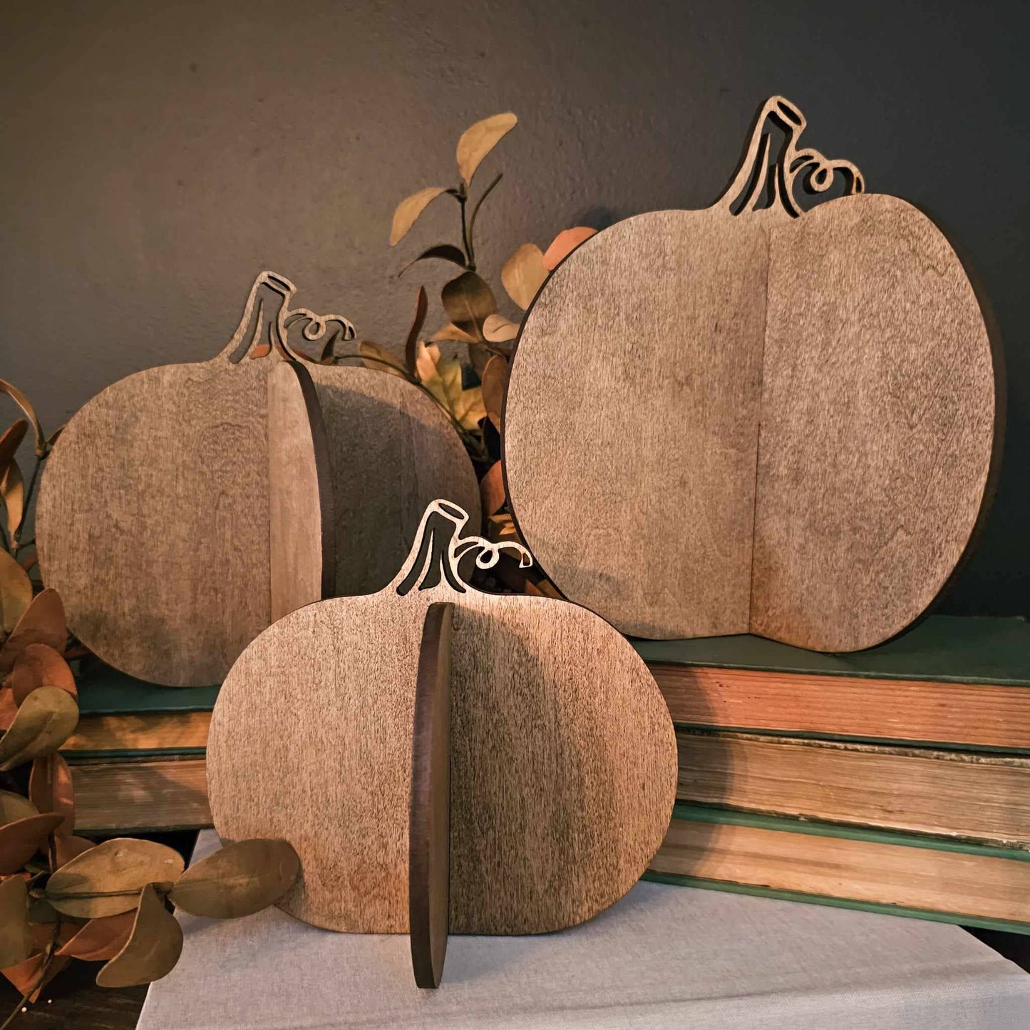 3D Pumpkin Fall Decor Table - Whimsical Details - Fall, fall home, home, pumpkin