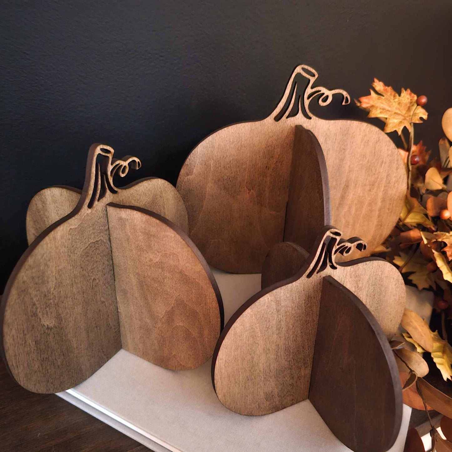 3D Pumpkin Fall Decor Table - Whimsical Details - Fall, fall home, home, pumpkin