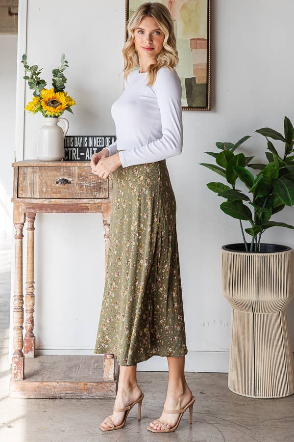 Ditsy Floral Skirt