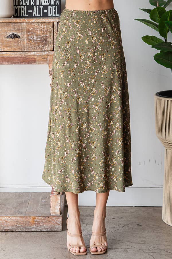 Ditsy Floral Skirt