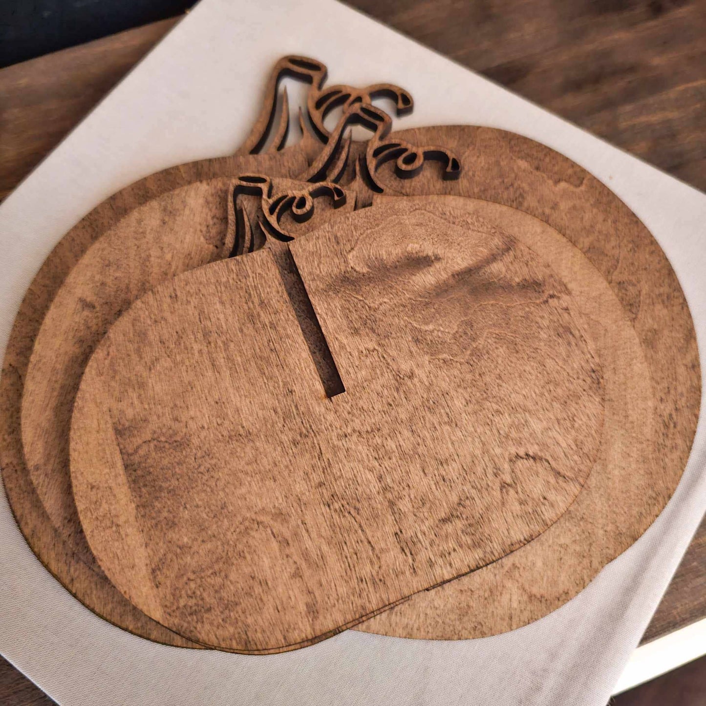 3D Pumpkin Fall Decor Table - Whimsical Details - Fall, fall home, home, pumpkin