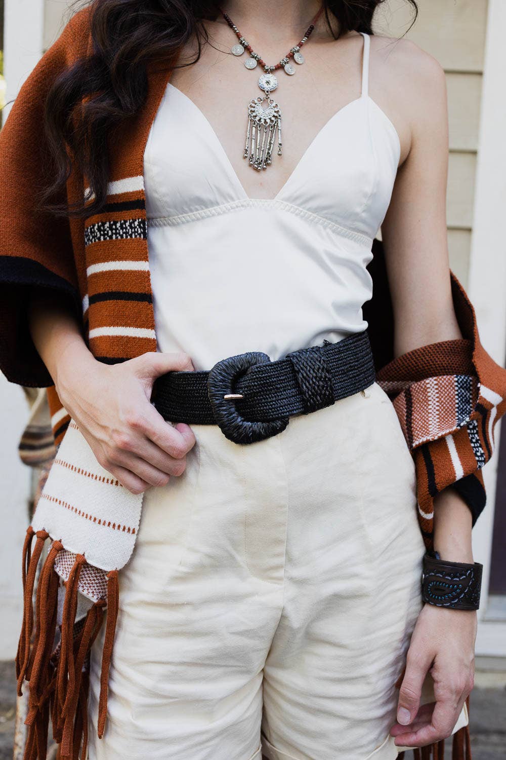 Raffia Belt - Whimsical Details - accessory, belts, eco friendly, tan belt