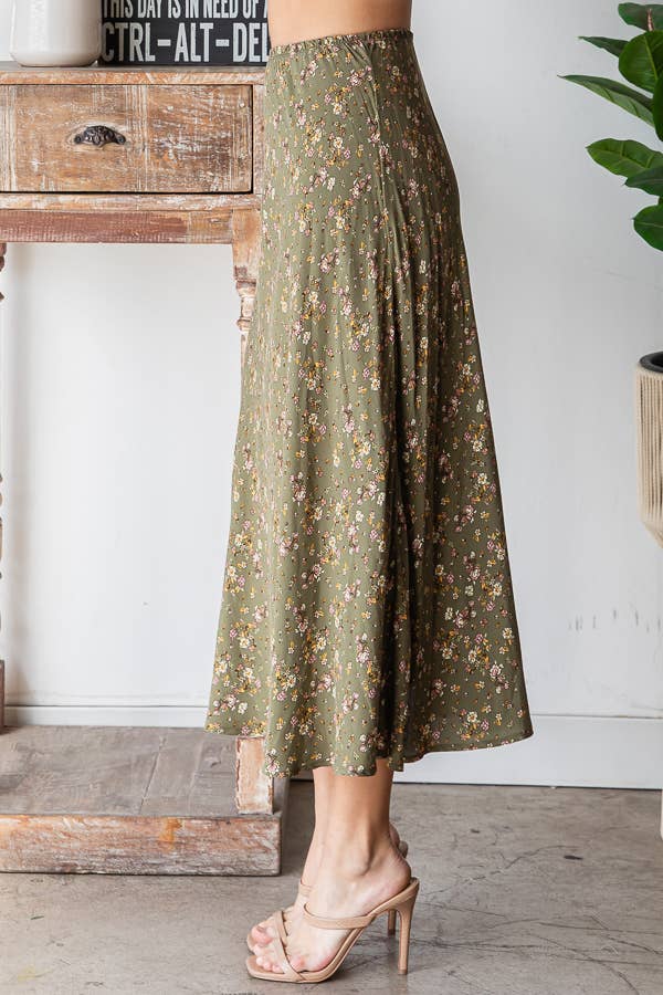 Ditsy Floral Skirt