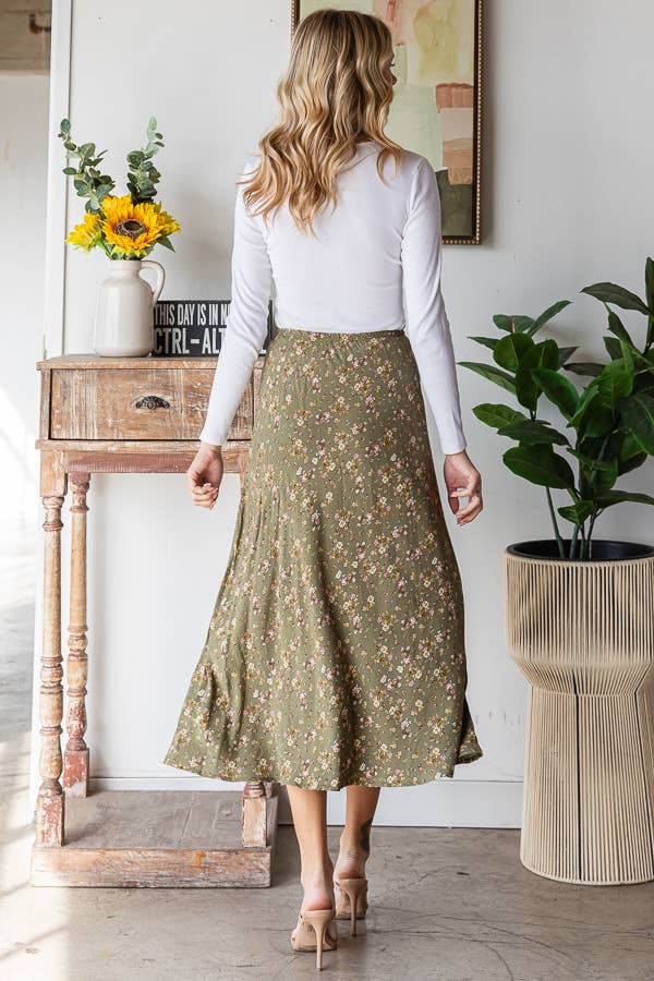 Ditsy Floral Skirt