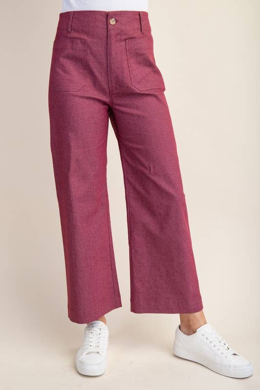 Ankle Cropped Summer Pants