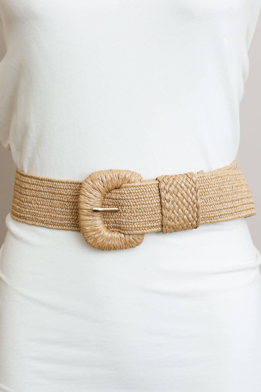 Raffia Belt - Whimsical Details - accessory, belts, eco friendly, tan belt