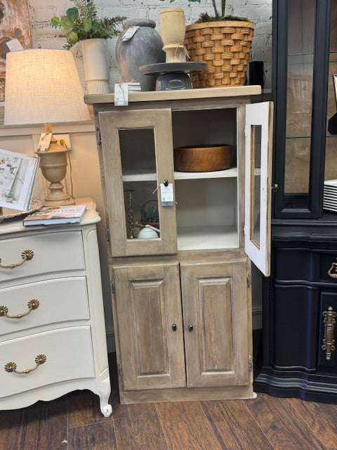 Hollis Glass Door Cabinet