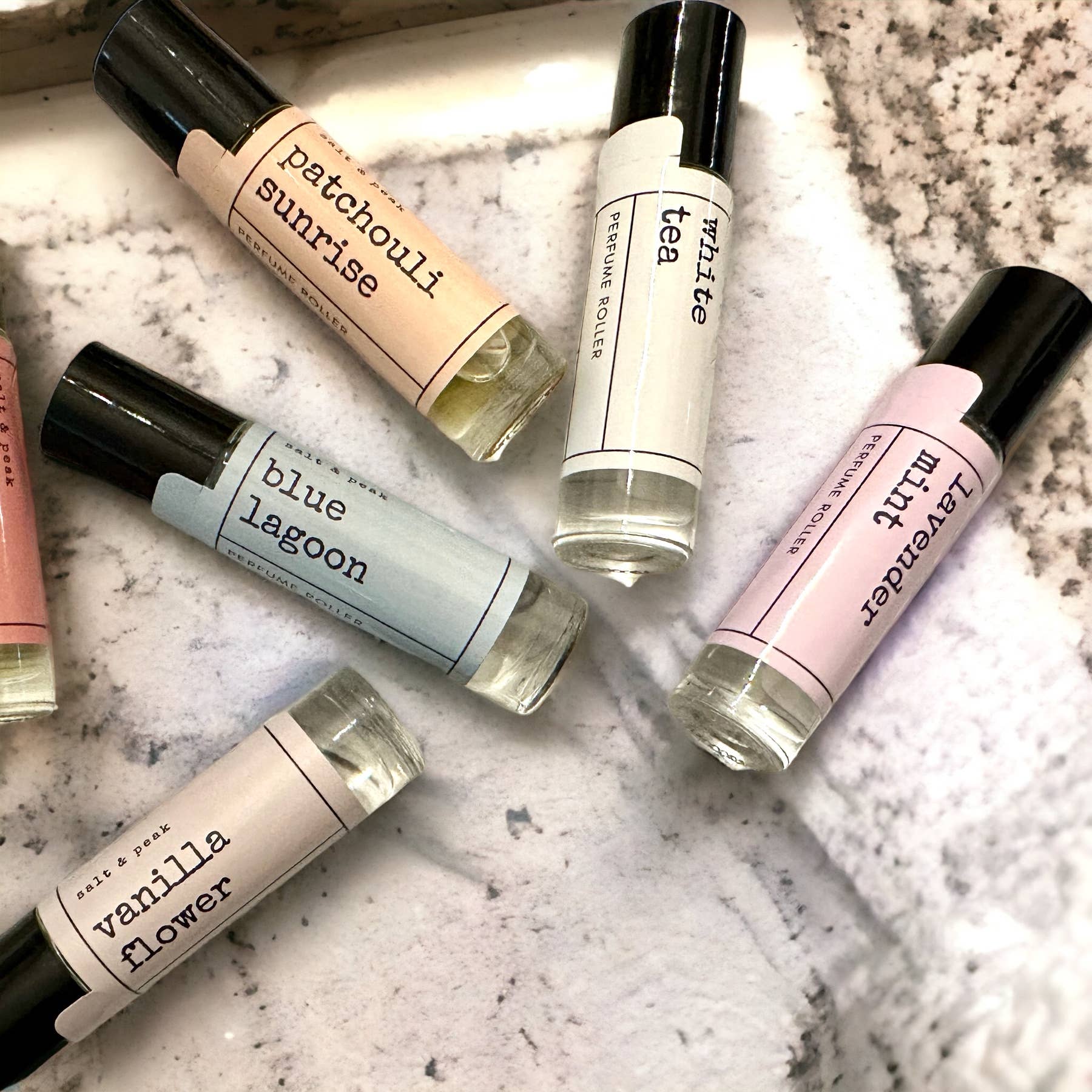 Rollberballs // Perfume Rollers // Scent Rollers - Whimsical Details - blue lagoon, essential oil, gift, perfum
