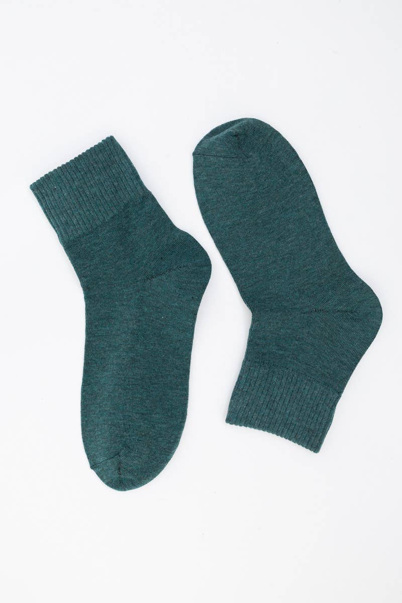 Happy Feet Embroidered Socks