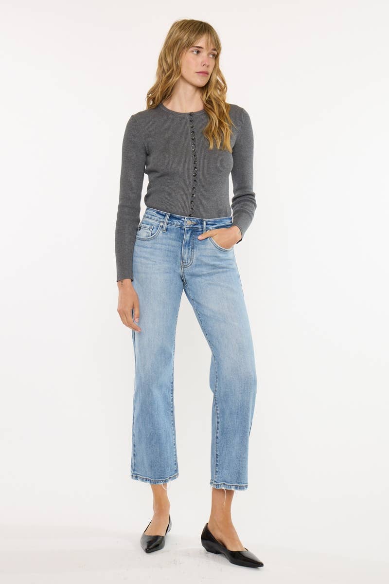 High Rise Slim Wide