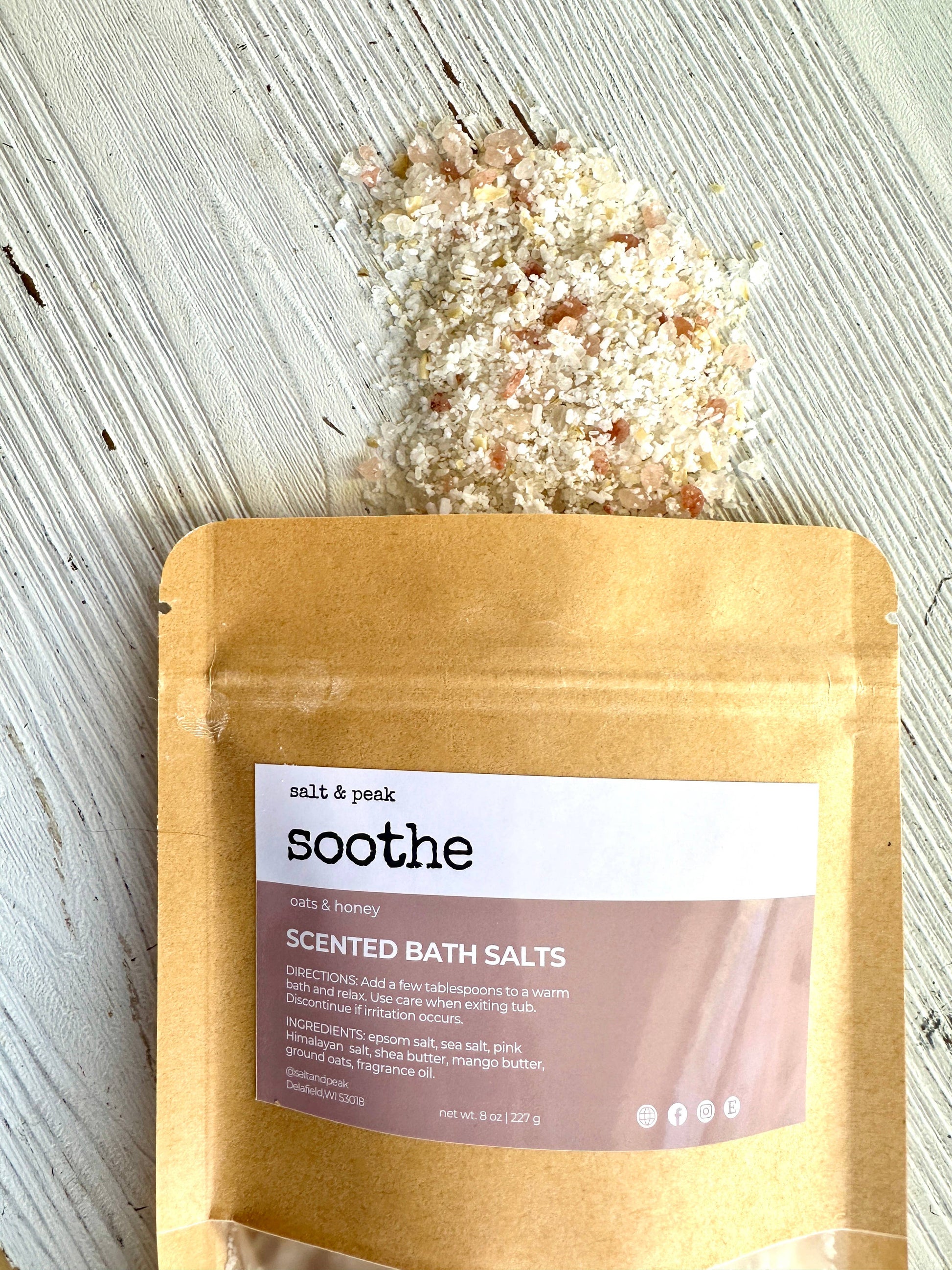 Bath Soak, Bath Salt, Natural Bath and Body - Whimsical Details - []