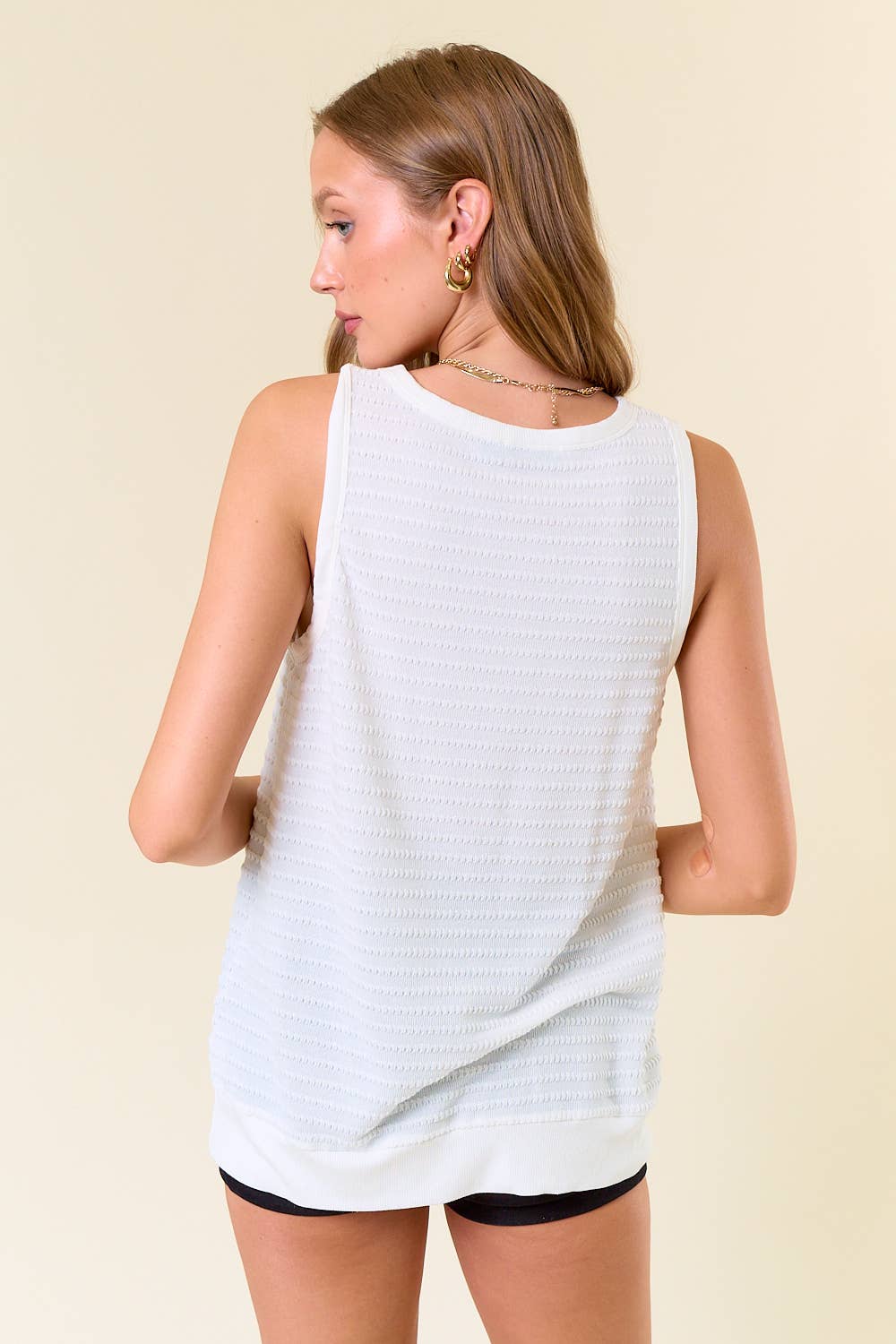 Textured Knit Tank