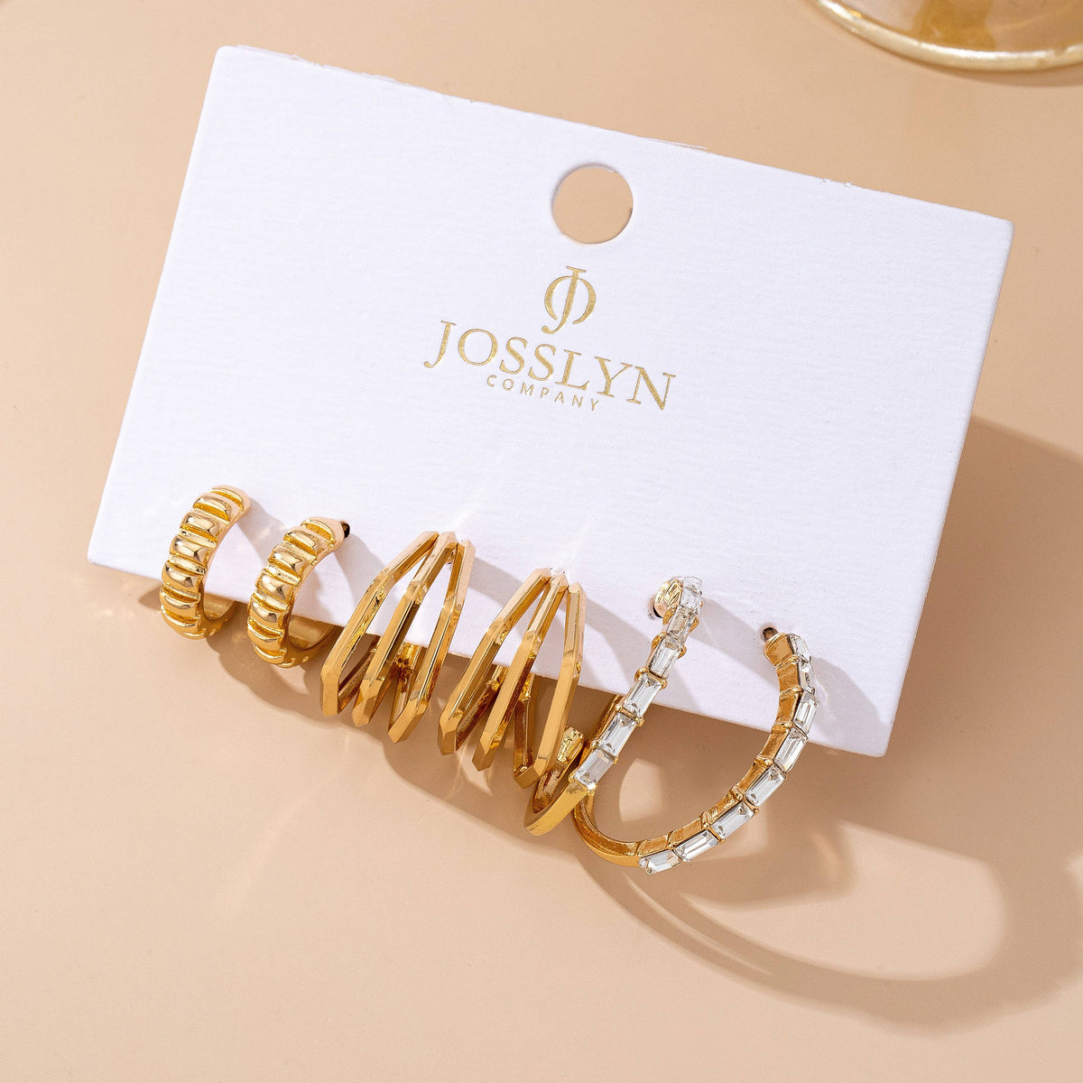 Trio Hoop Earrings Set