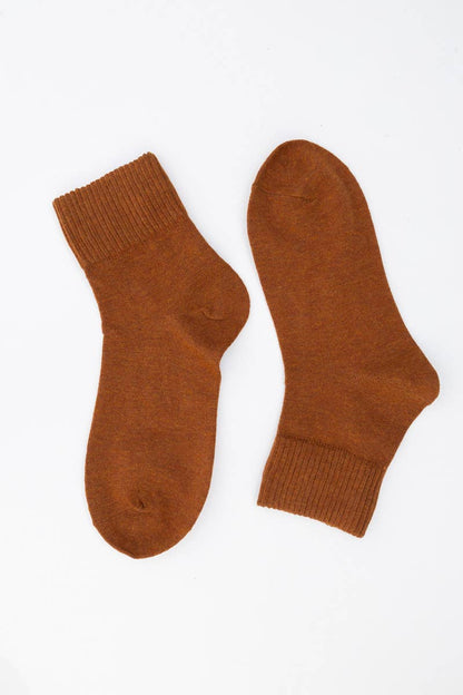 Happy Feet Embroidered Socks