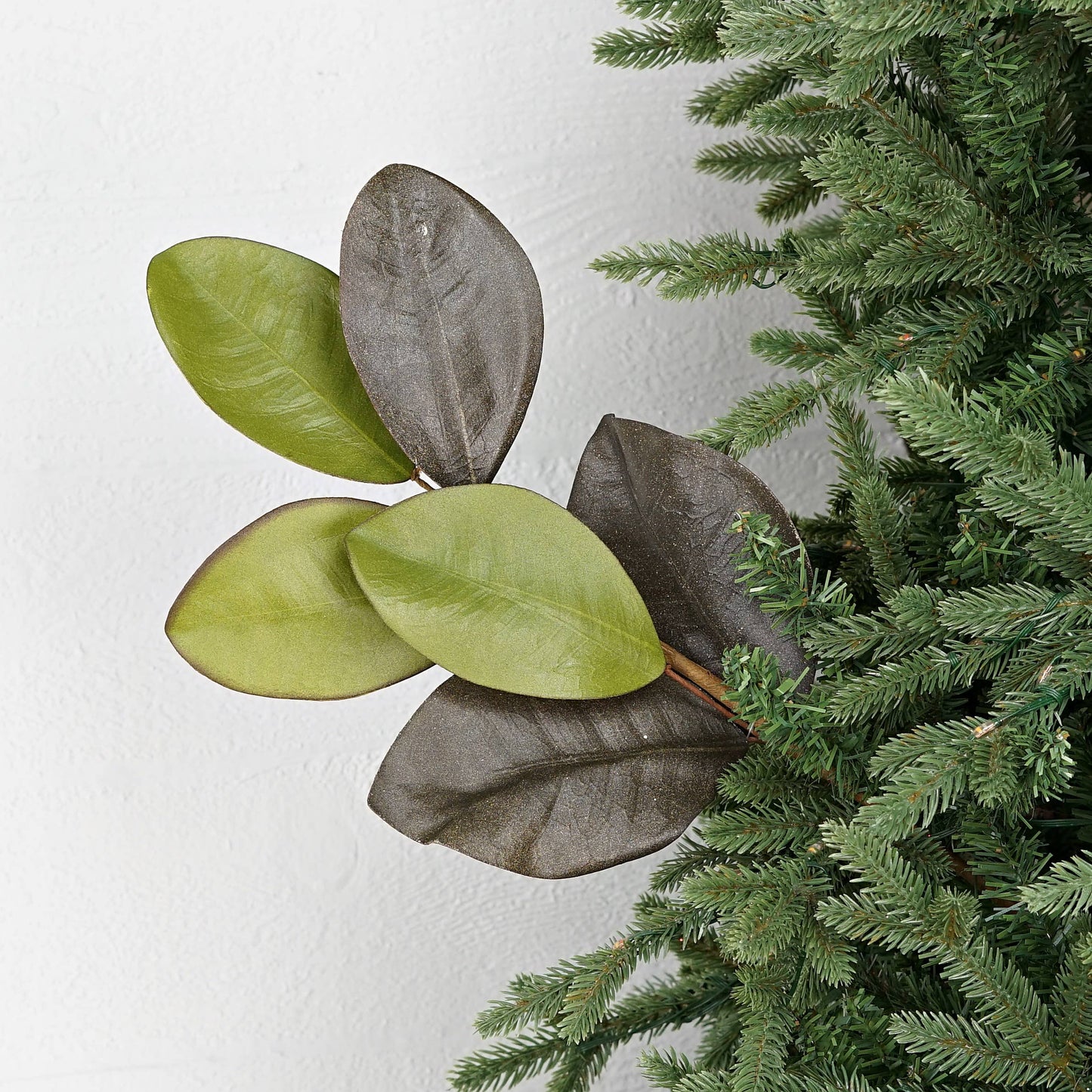 20in Elegant Magnolia Leaves Pick - Whimsical Details - []