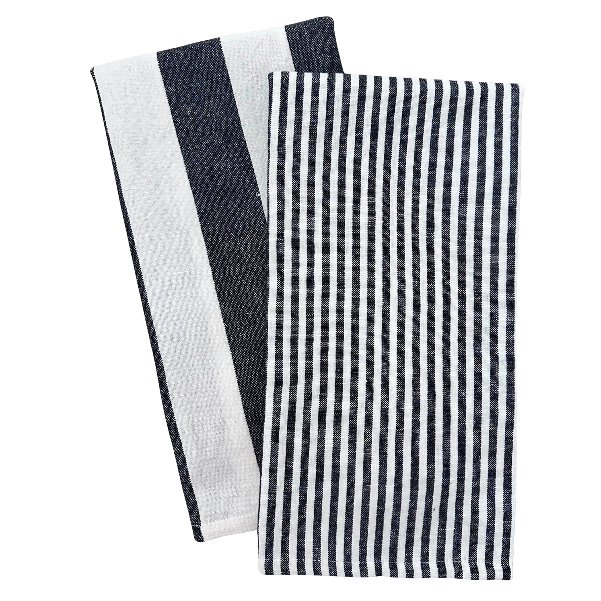 Stripe Tea Towel Set - Whimsical Details - ["dish towel","hand towel","tea towel","towels"]