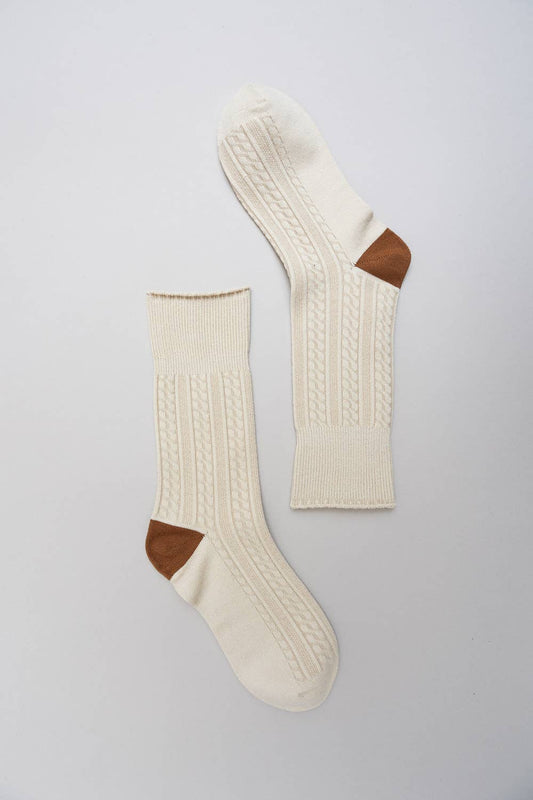 Scalloped Edge Socks