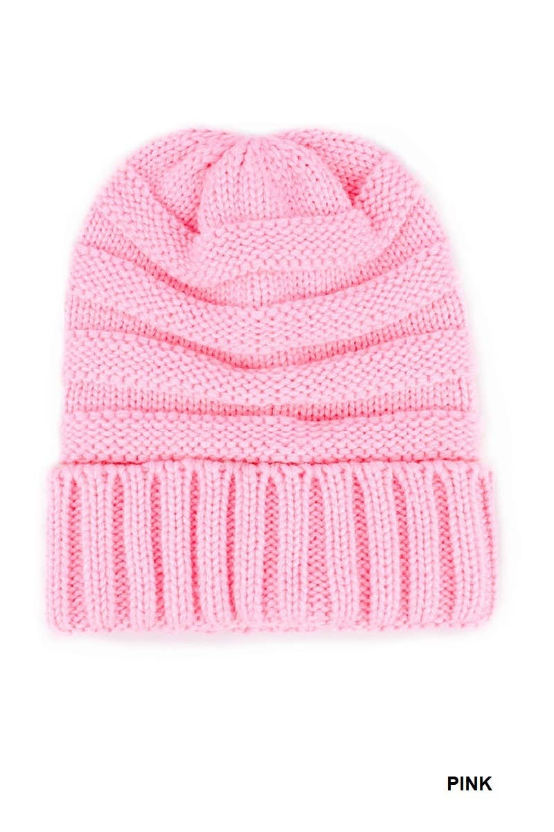 Classic Crochet Knit Beanie