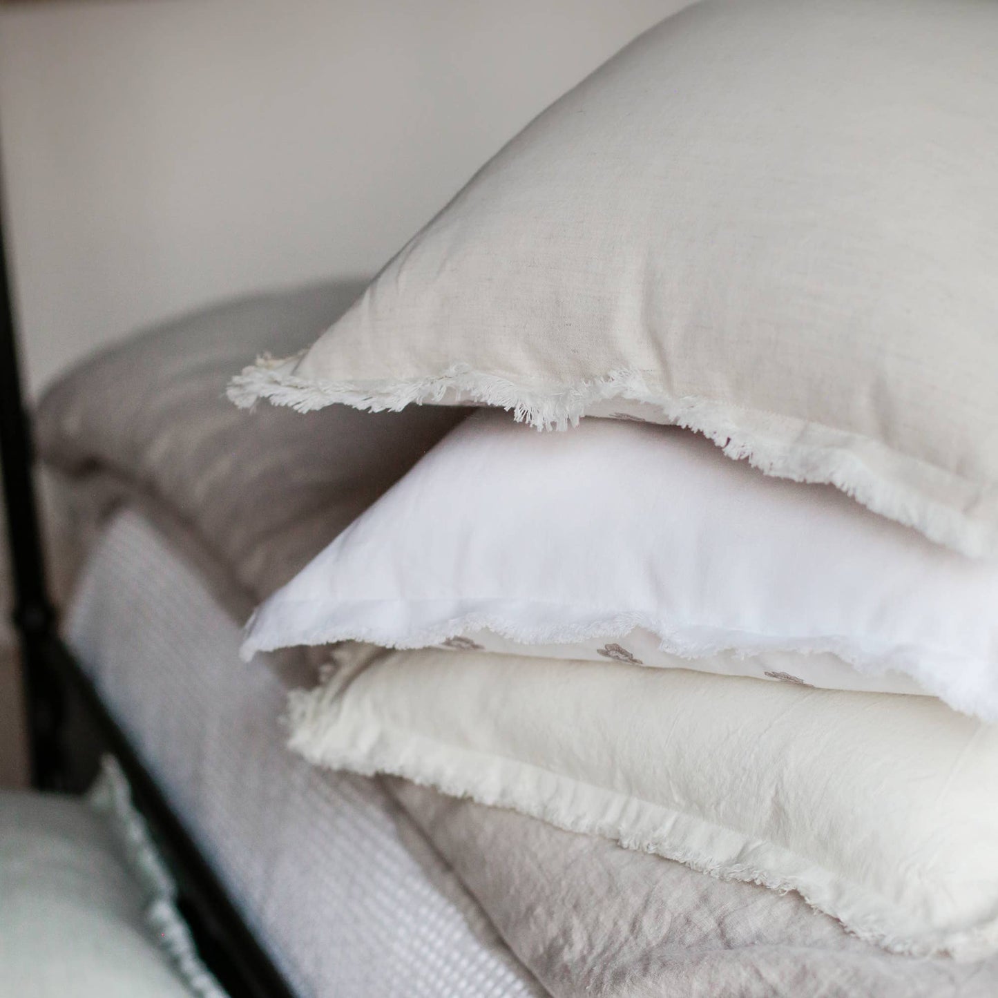 Fringe Pillow Covers - Neutral - Whimsical Details - ["pillow"]