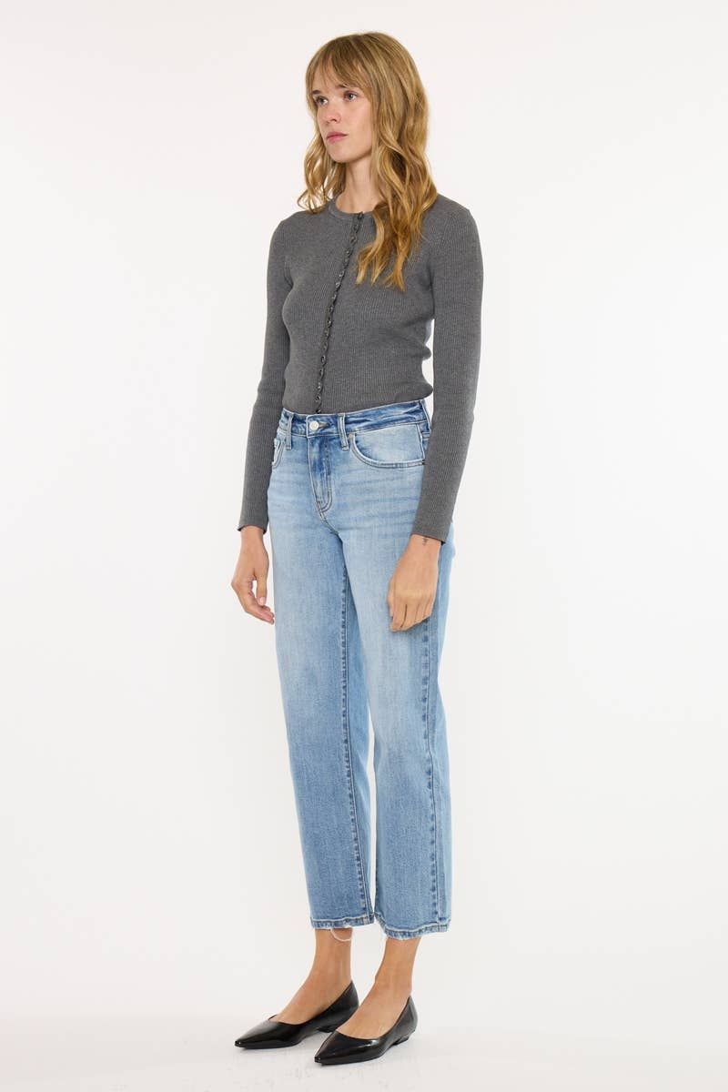 High Rise Slim Wide