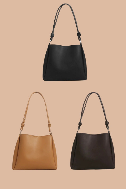 Minimalist underarm shoulder tote bag