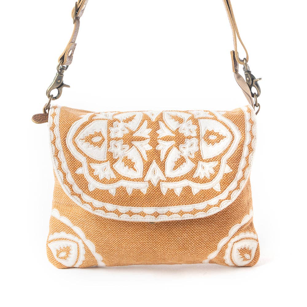 Rose Canyon Textile Crossbody Bag