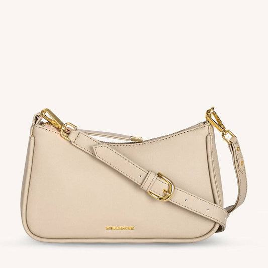 Mira & Moss Madisson Crossbody Bag - Light Taupe - Whimsical Details - ["bag","handbag","shoulder bag","sling bag"]