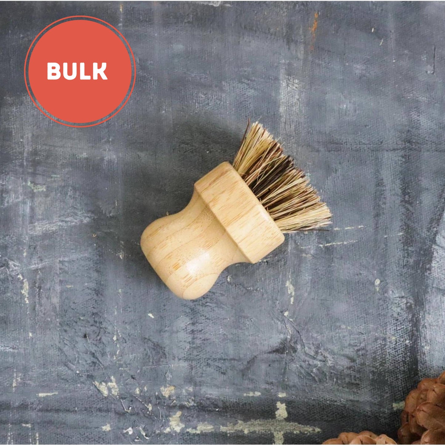 Sisal & Palm Pot Scrubber - Whimsical Details - ["bamboo","cleaner","pot scrubber"]
