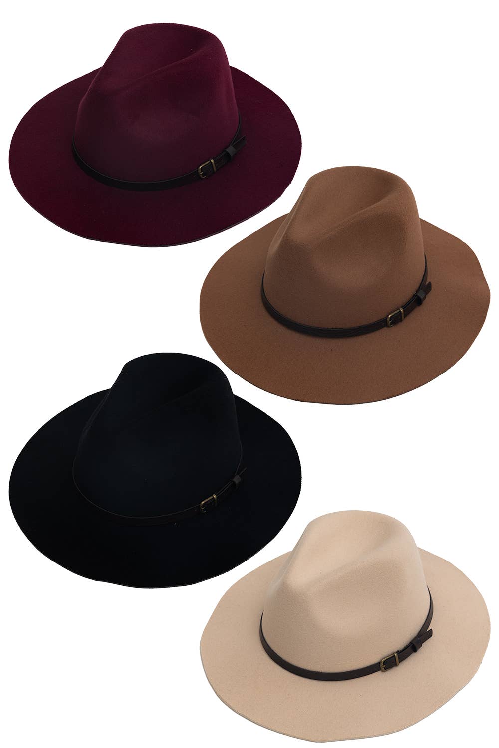 Pinched Front Western Style Hat - Whimsical Details