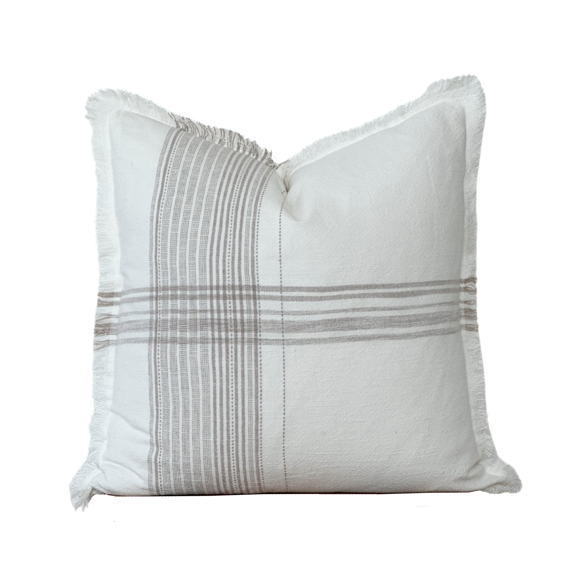 Plaid Fringe Pillow Cover | Fleur + Fray Collection - Whimsical Details - ["pillow"]