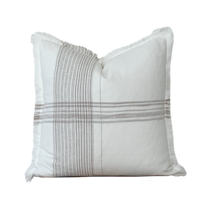 Plaid Fringe Pillow Cover | Fleur + Fray Collection - Whimsical Details - ["pillow"]