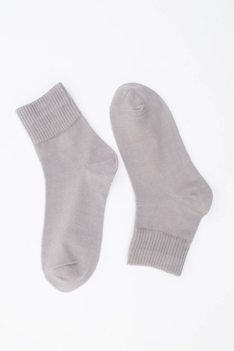 Happy Feet Embroidered Socks