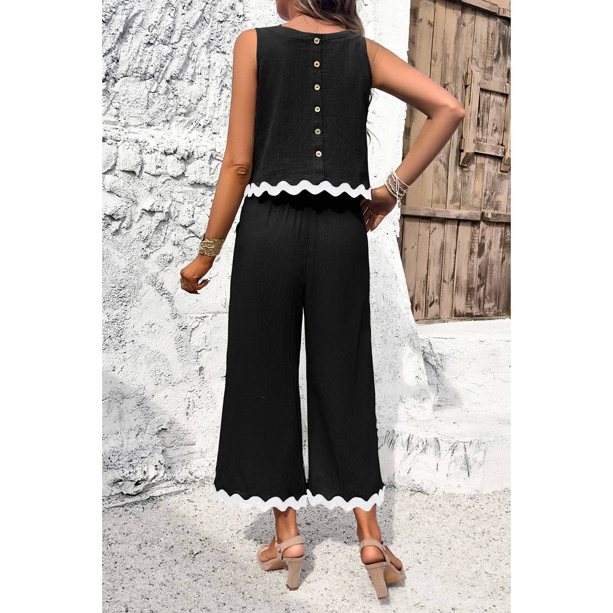 Ric Rac Pants for Set - Whimsical Details - Fall, pants, summer