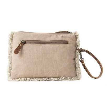 Meadow Lace Embroided Pouch