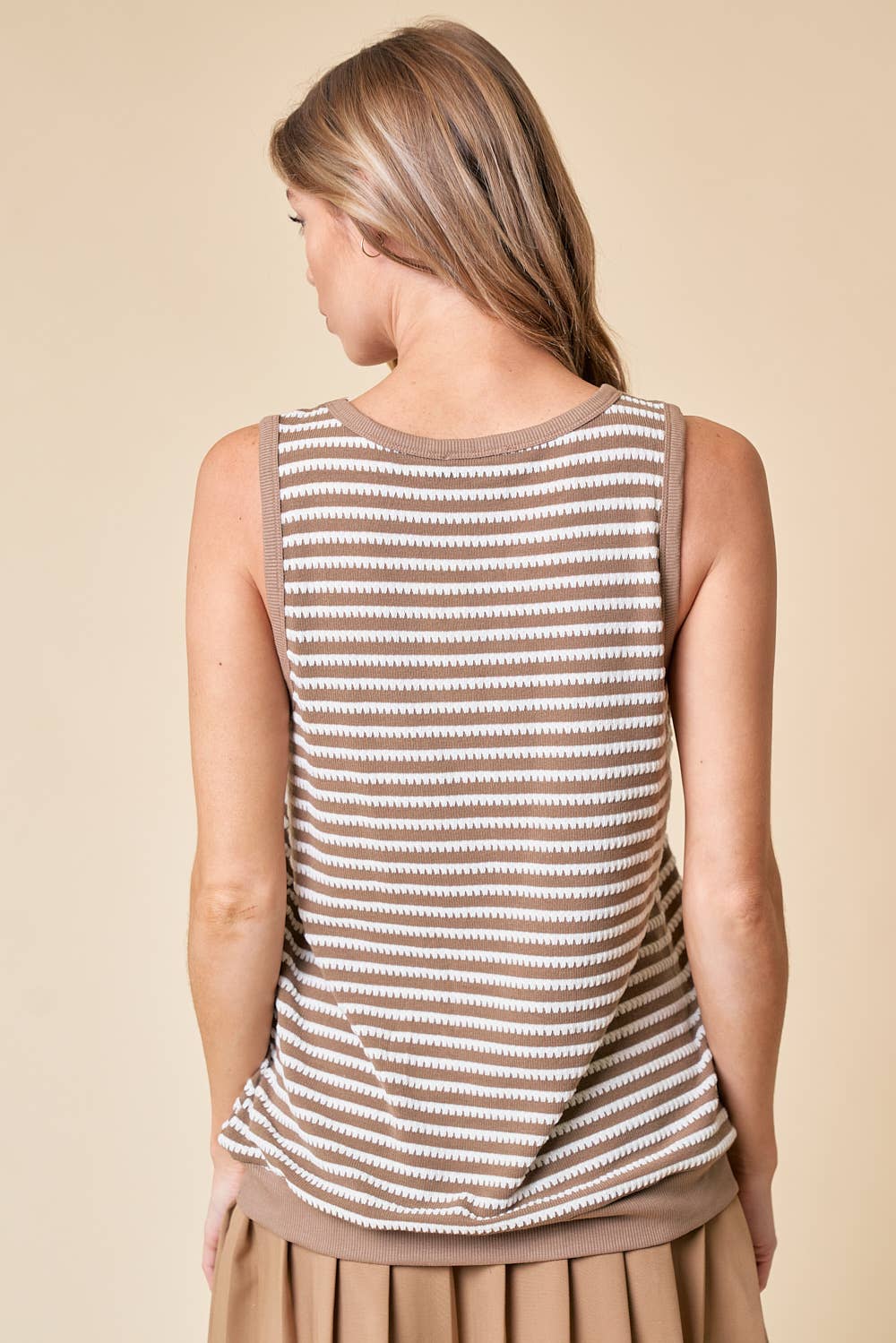 Textured Knit Tank