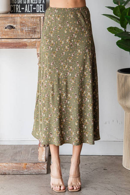 Ditsy Floral Skirt