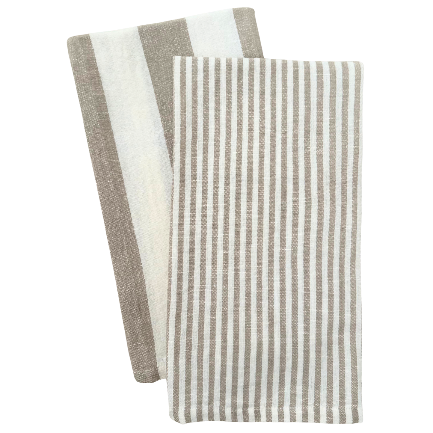 Stripe Tea Towel Set - Whimsical Details - ["dish towel","hand towel","tea towel","towels"]