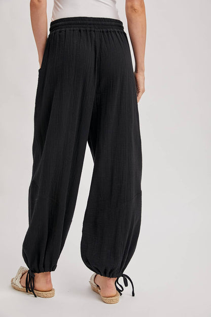 Jogger Harem Drawstring Pants
