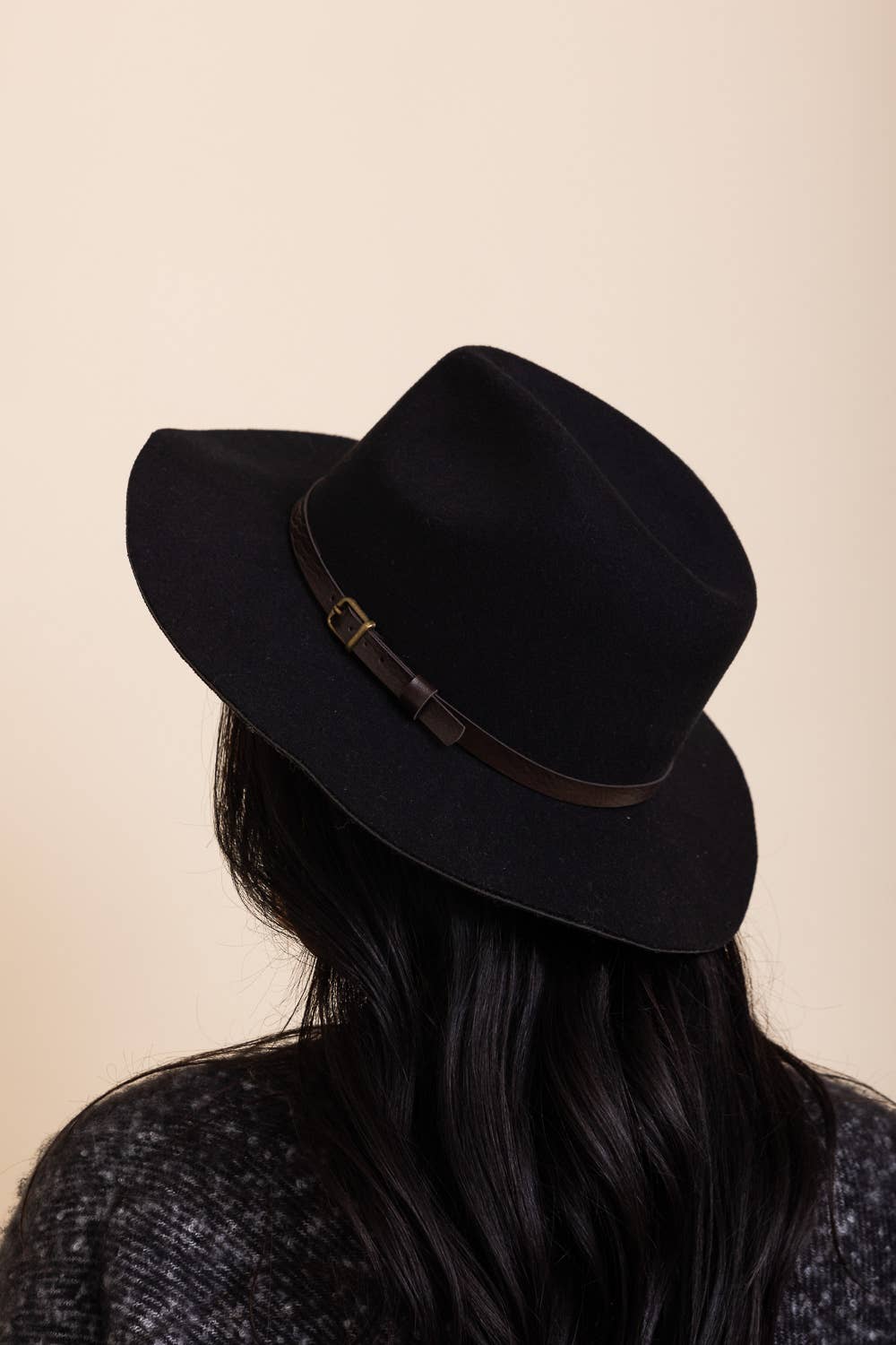 Pinched Front Western Style Hat - Whimsical Details