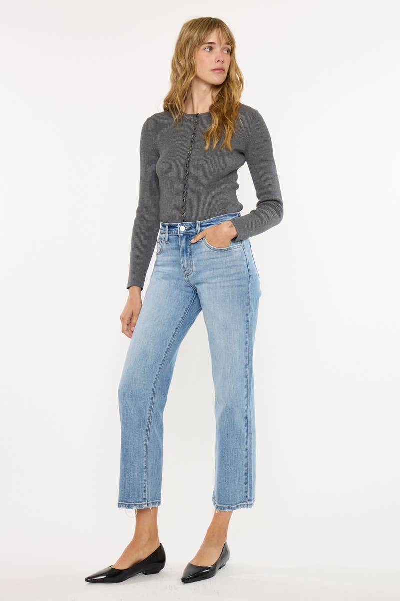 High Rise Slim Wide