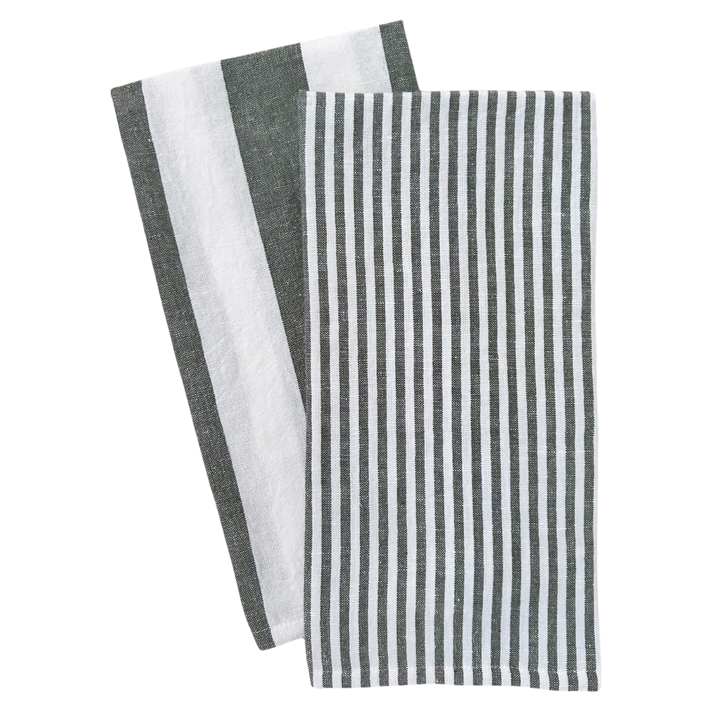 Stripe Tea Towel Set - Whimsical Details - ["dish towel","hand towel","tea towel","towels"]