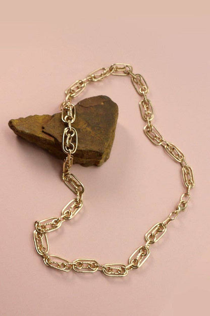 Joanne Handmade Link in Link Chain Necklace