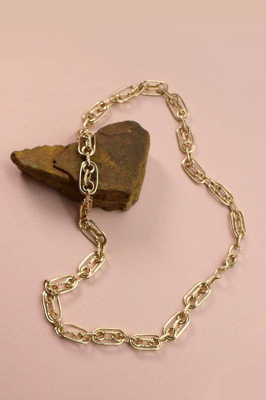 Joanne Handmade Link in Link Chain Necklace