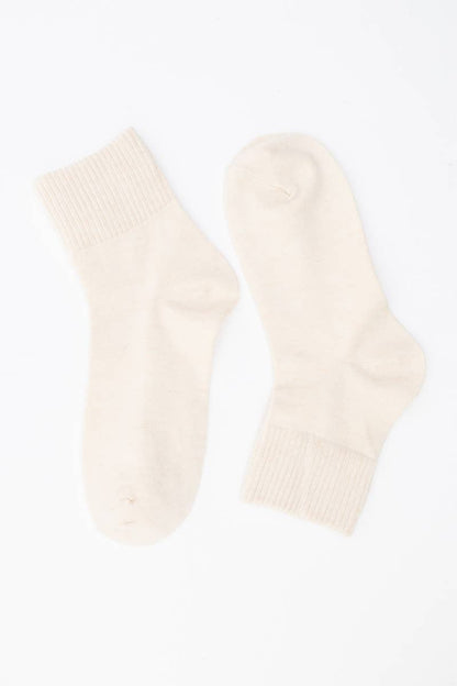 Happy Feet Embroidered Socks