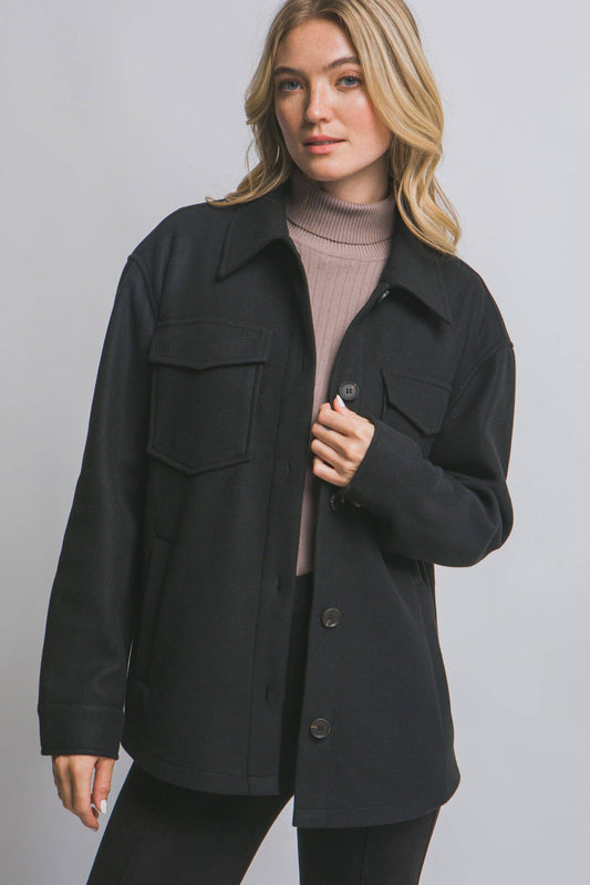 Fleece Shacket