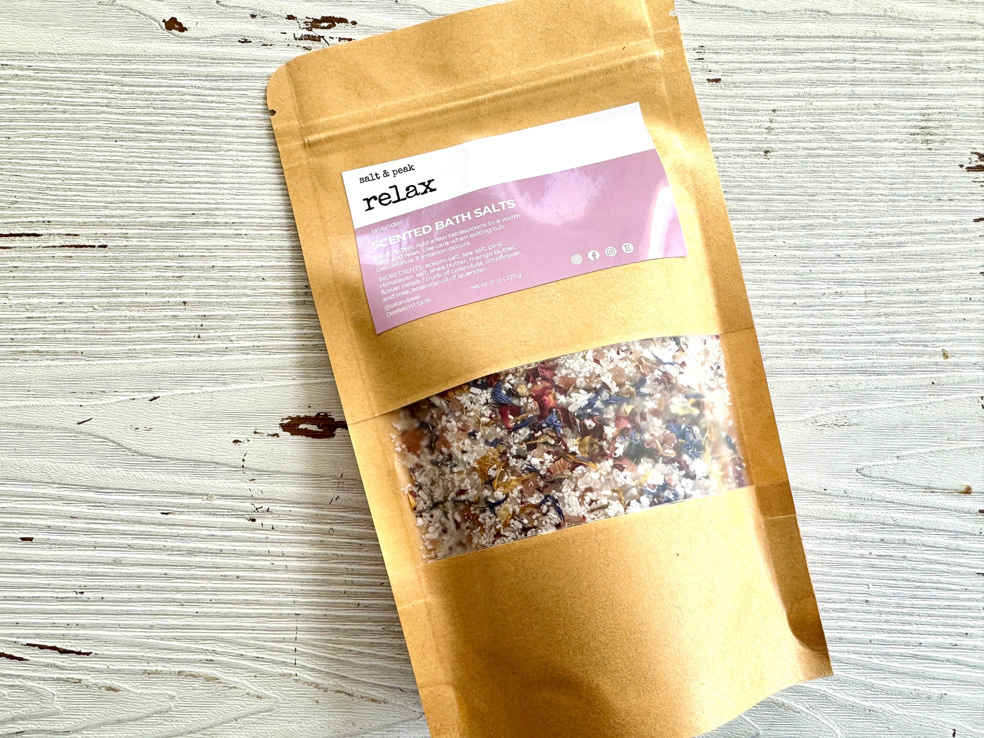 Bath Soak, Bath Salt, Natural Bath and Body - Whimsical Details - []